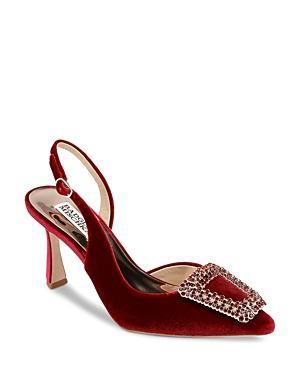 Badgley Mischka Collection Enida Slingback Half dOrsay Pointed Toe Pump Product Image