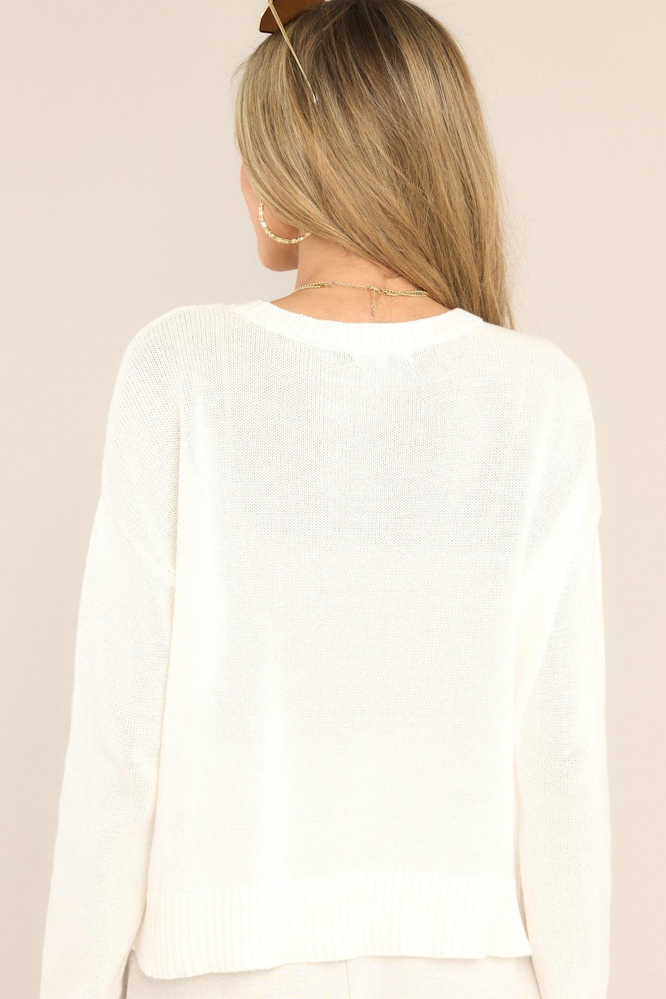 Z Supply Z-Supply Sienna White Vacay Sweater Product Image