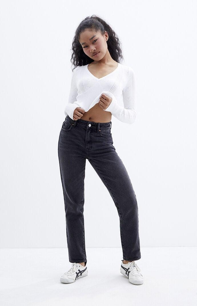 Womens Mom Jeans - Product Image