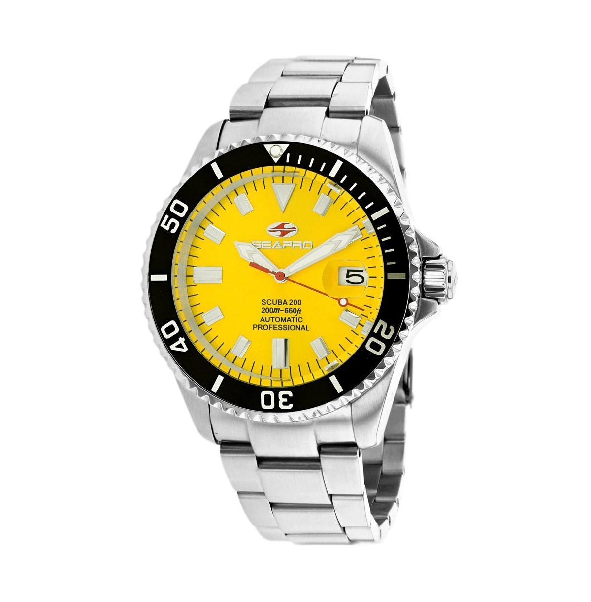 Seapro Mens Scuba 200 Yellow Dial Watch - SP4314 - Yellow Product Image