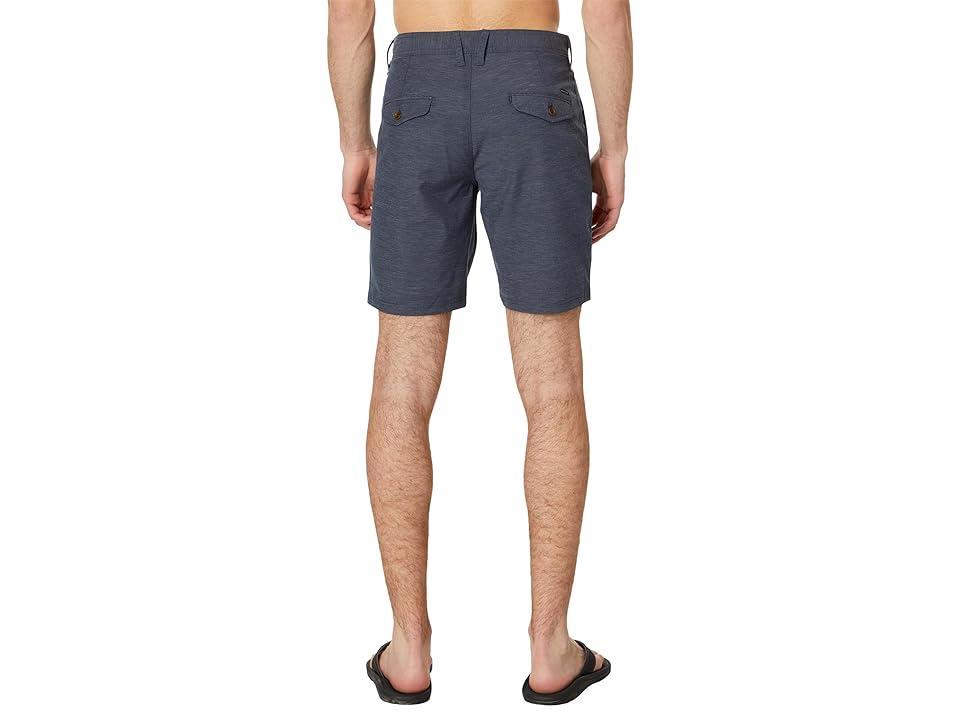 VISSLA Canyons Hybrid 18.5 Walkshorts (Dark Naval) Men's Clothing Product Image