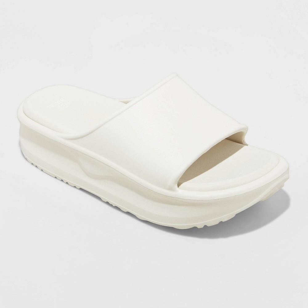 Womens Laney EVA Platform Sandals - Wild Fable Cream 6 Product Image