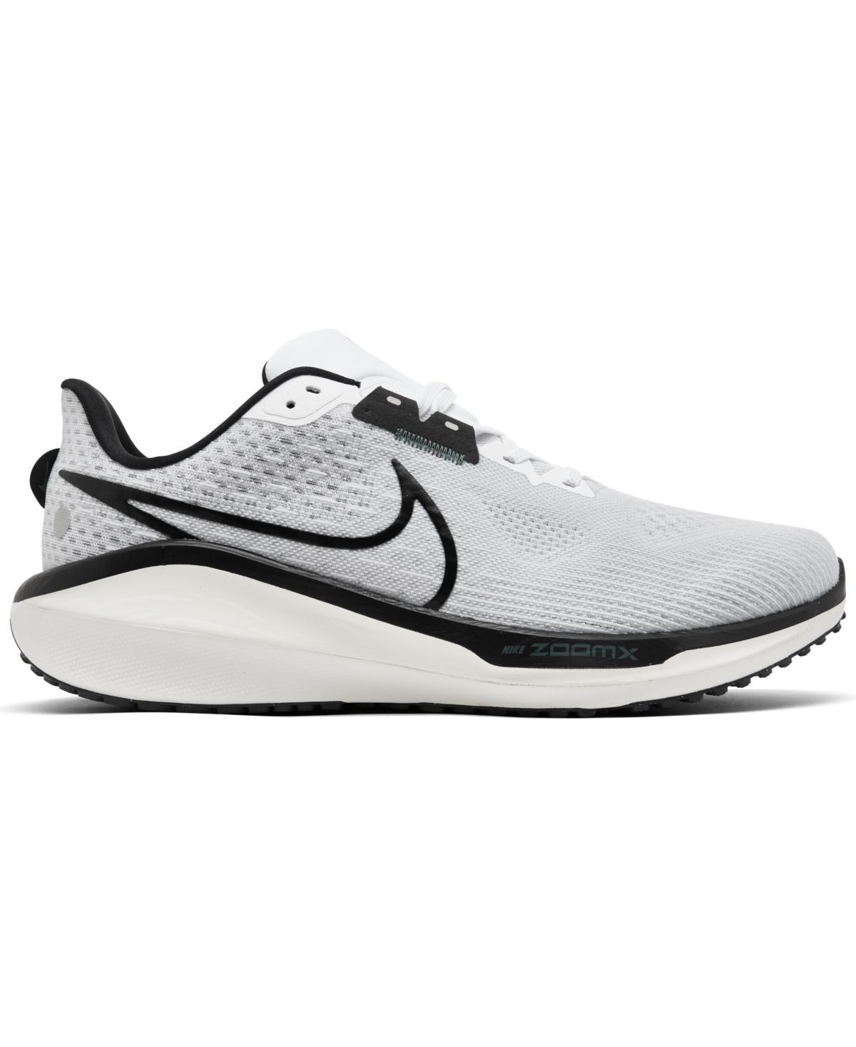 Nike Mens Vomero 17 Wide Width Road Running Sneakers from Finish Line - White Product Image