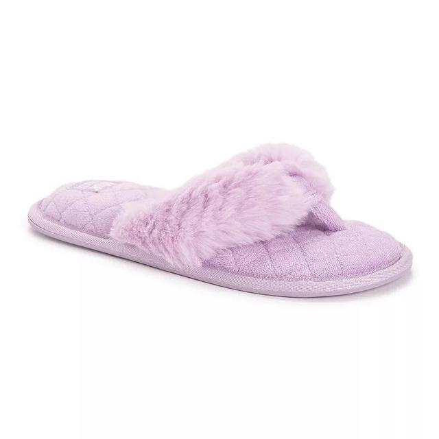 MUK LUKS Womens Maren Thong Slippers Product Image