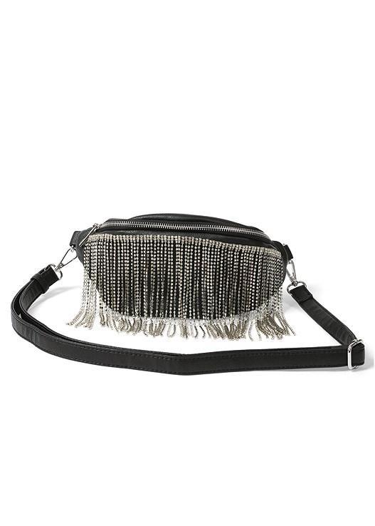 Rhinestone Fringe Fanny Pack Product Image