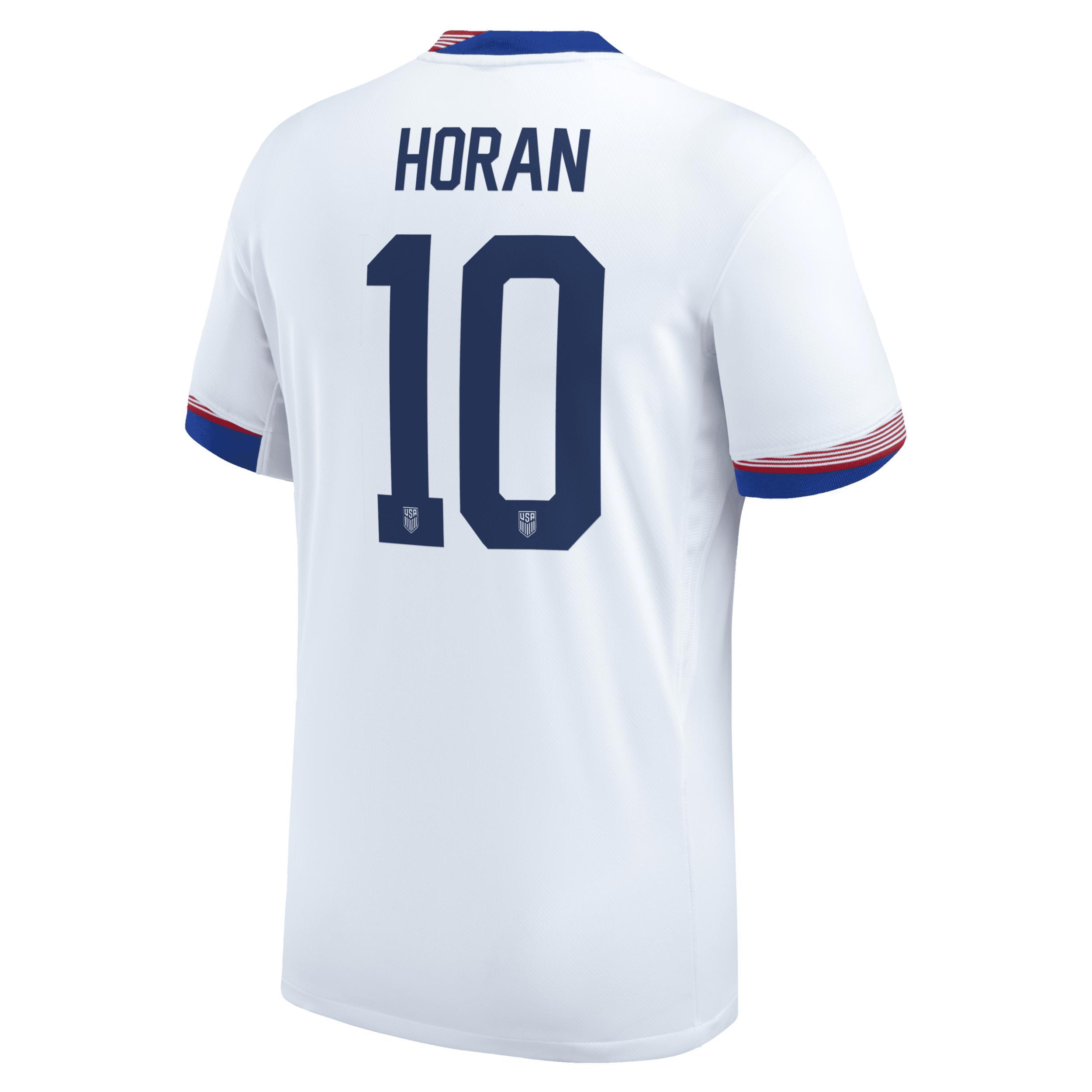 Lindsey Horan USWNT 2024 Stadium Home Nike Men's Dri-FIT Soccer Jersey Product Image