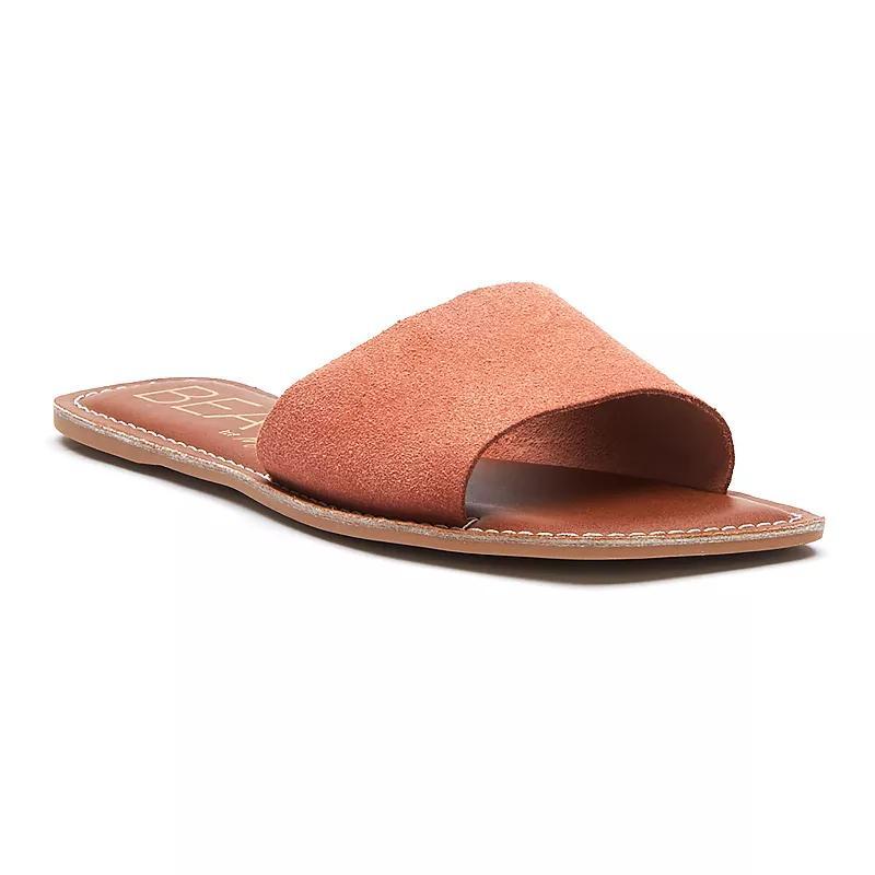 Beach by Matisse Bali Womens Suede Slide Sandals Brt Red Product Image