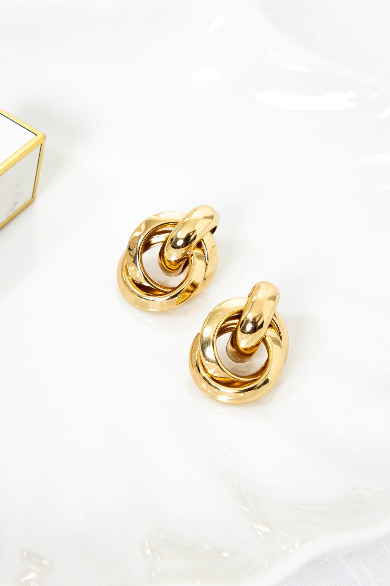 Kandinsky Earrings Gold Product Image