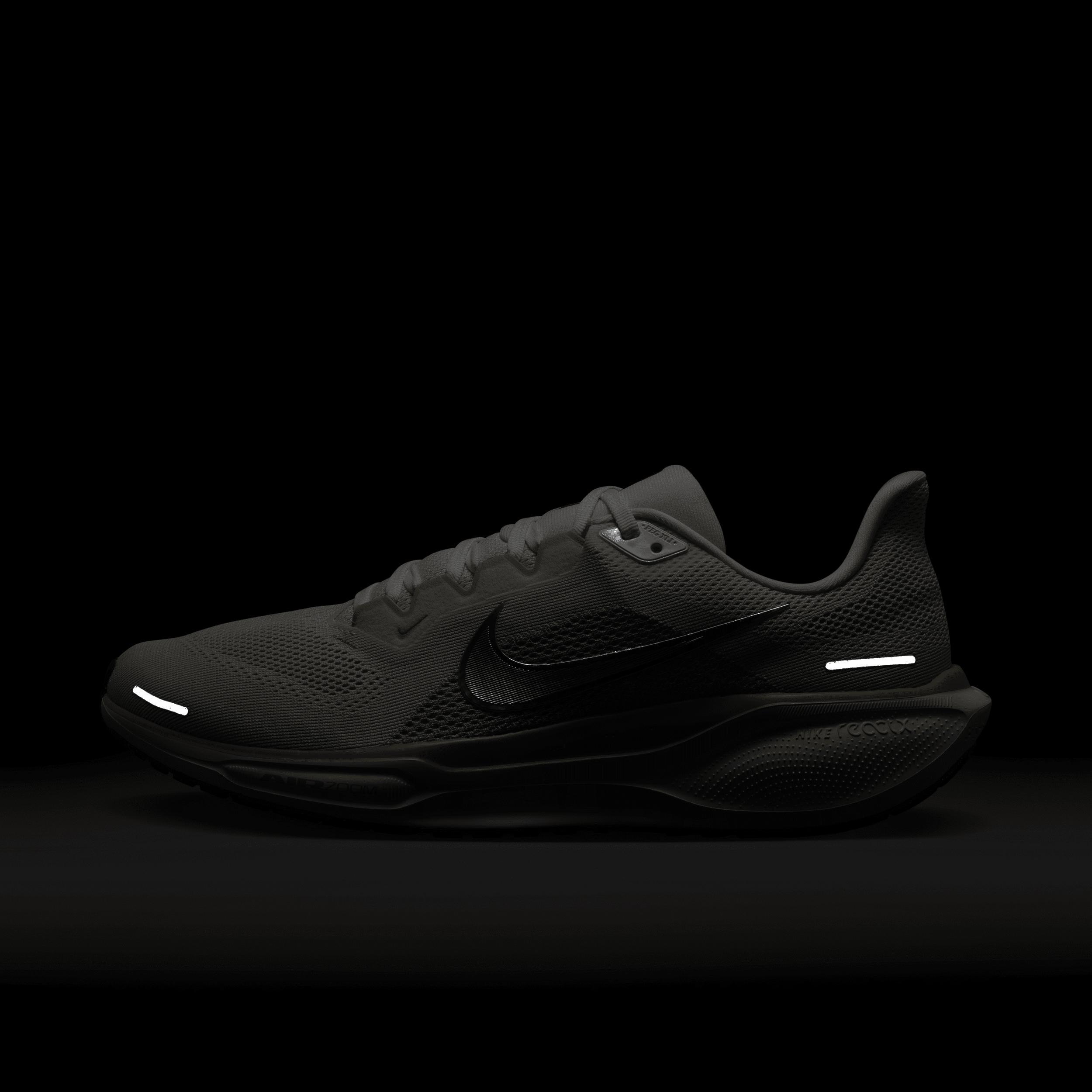 Nike Mens Air Zoom Pegasus 41 - Running Shoes Black/White/Volt Product Image