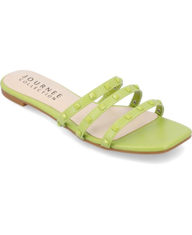 Journee Collection Womens Camarie Studded Sandals Product Image