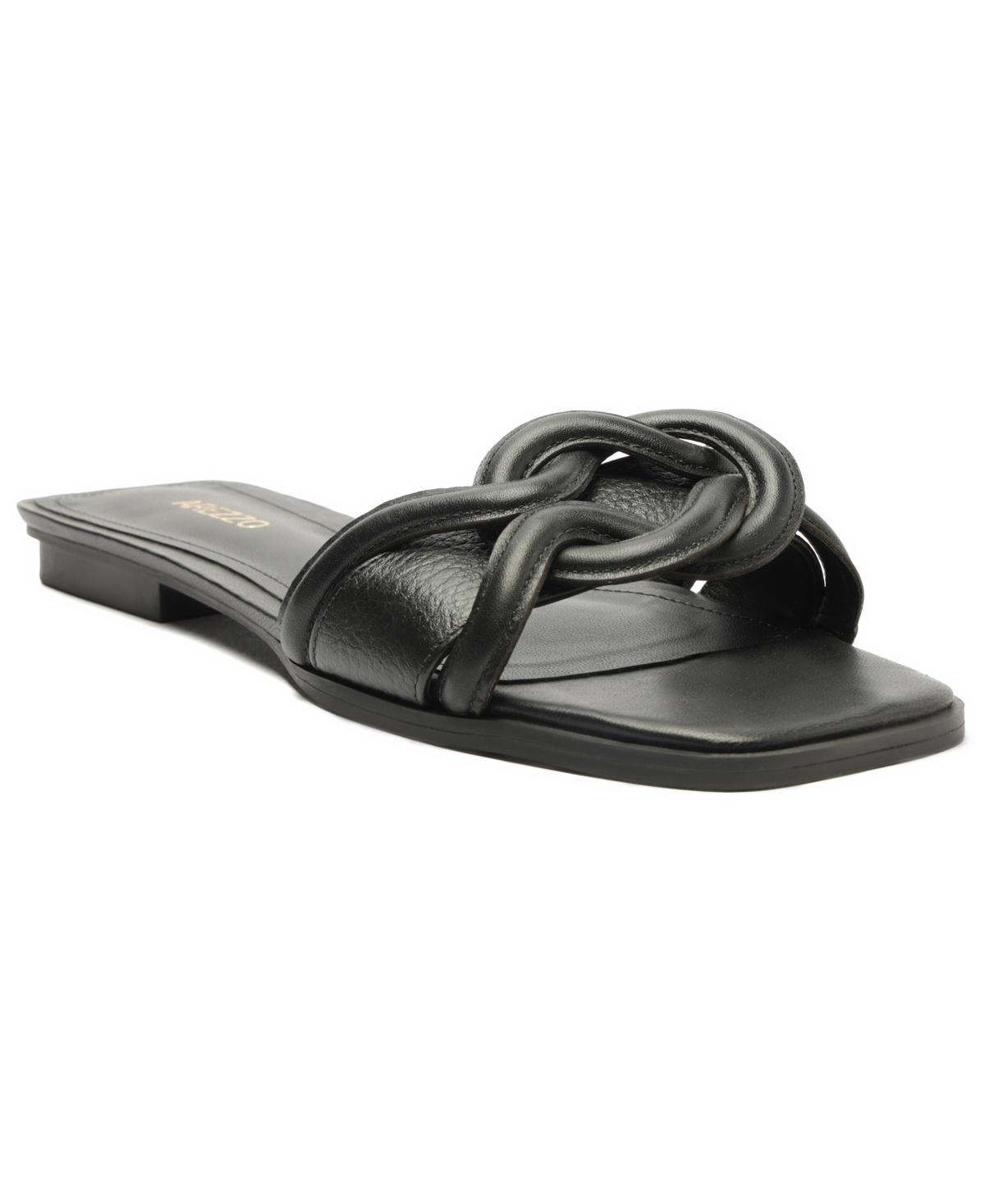 Arezzo Womens Sloane Flat Slide Sandals Product Image