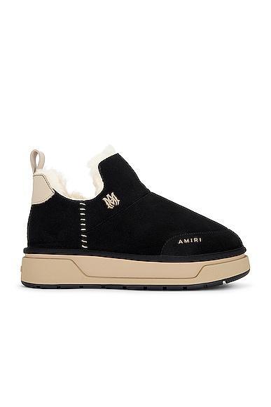 Amiri Malibu Shearling Boot in Black Product Image