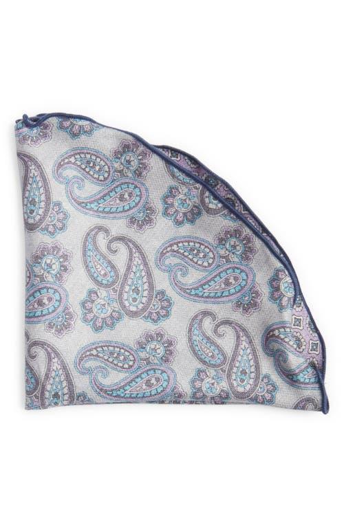 Men's Floral-Paisley Silk Pocket Circle Product Image