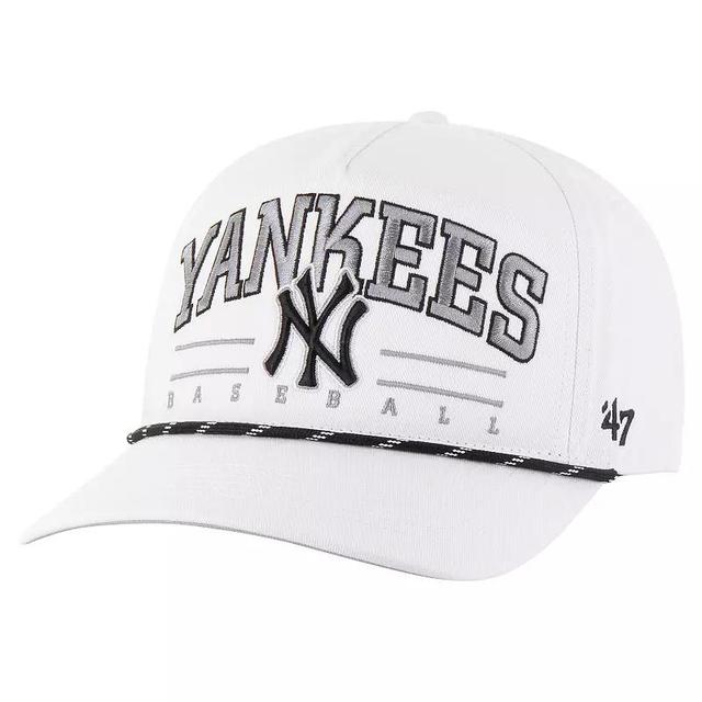 Mens 47 New York Yankees Roscoe Speckle Hitch Adjustable Hat Product Image