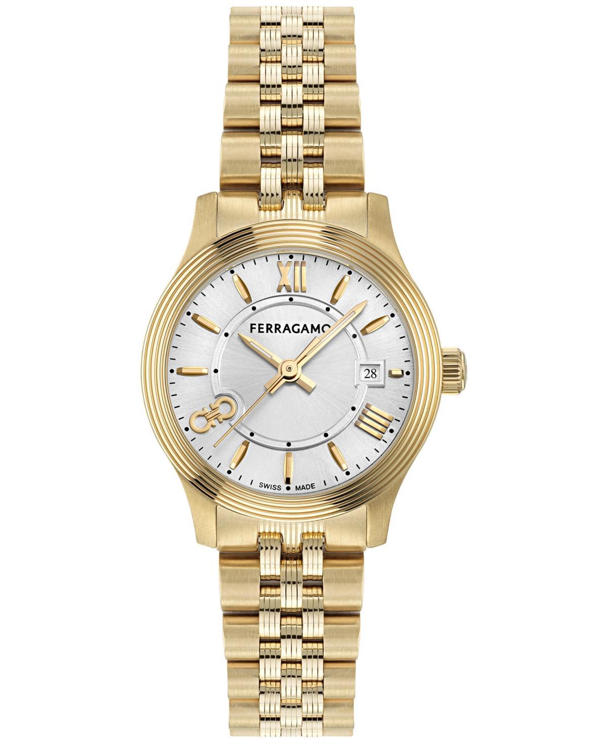 Womens Ferragamo Duo Goldtone Stainless Steel Bracelet Watch/28MM Product Image