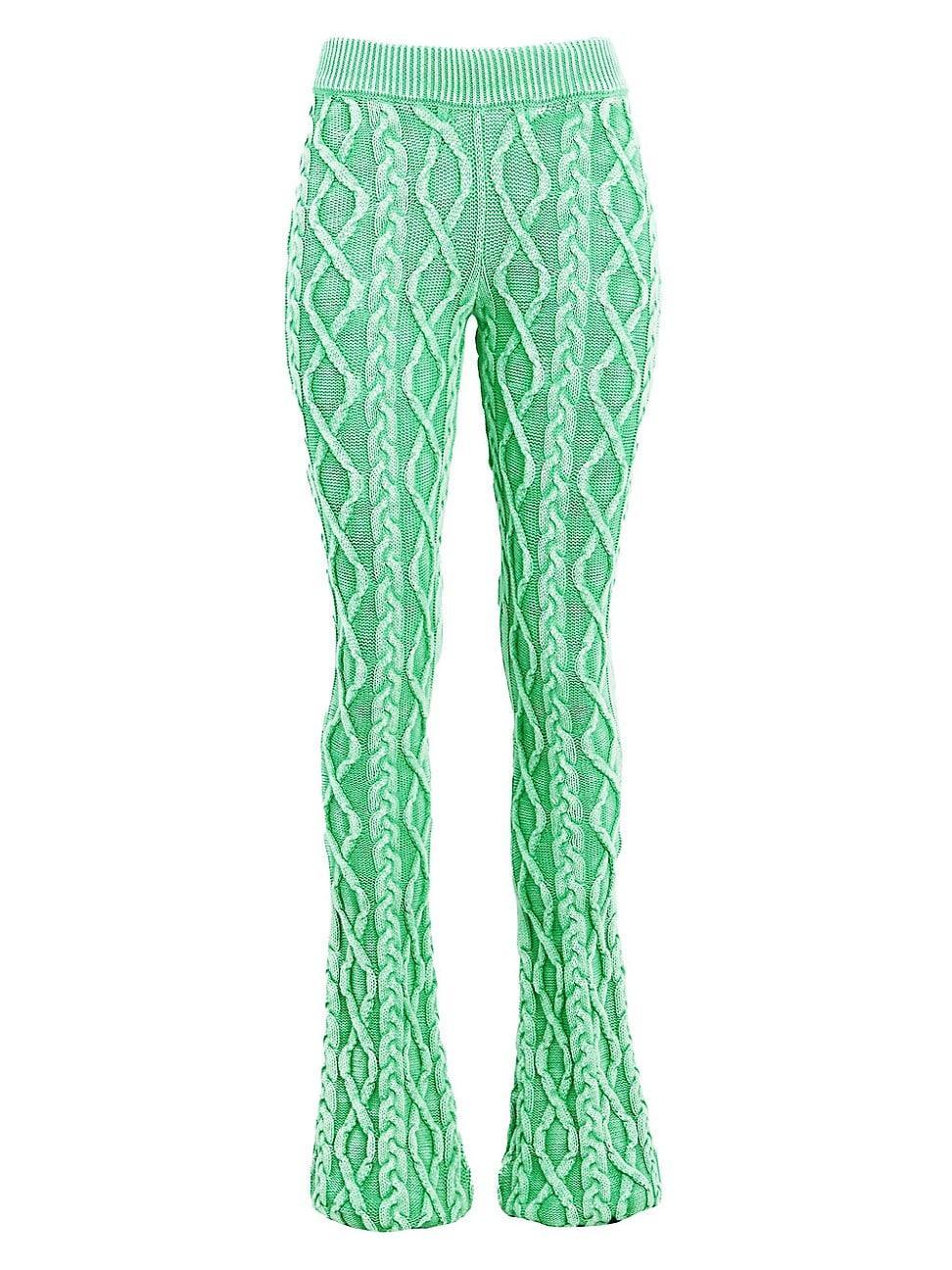 Womens Kitt Cable Knit Pants product image