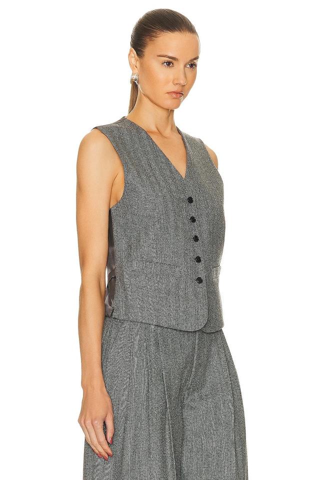 Alexander Wang Tailored Vest in Grey Product Image