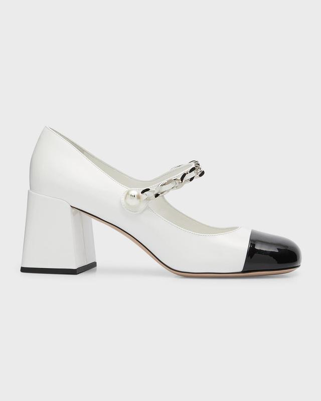 Cap Toe May Jane Pumps Product Image