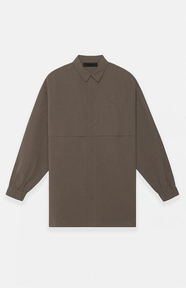 Fear of God Essentials Men's Military Nylon Overshirt Jacket - Product Image