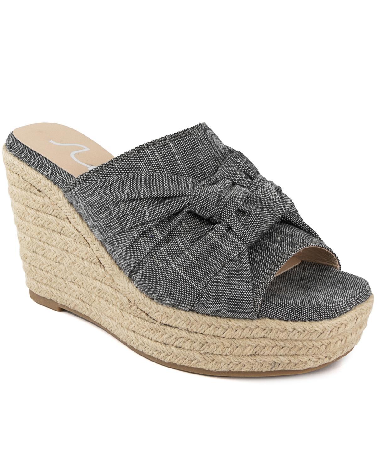 Sugar Womens Harlem Wedge Sandals Product Image