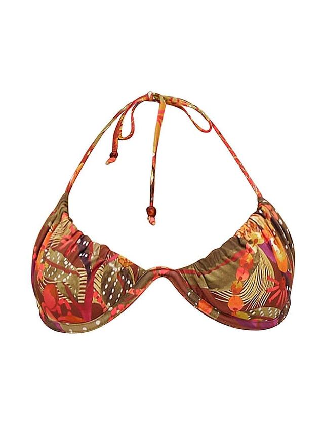 Womens Uwa Halter Underwire Bikini Top Product Image