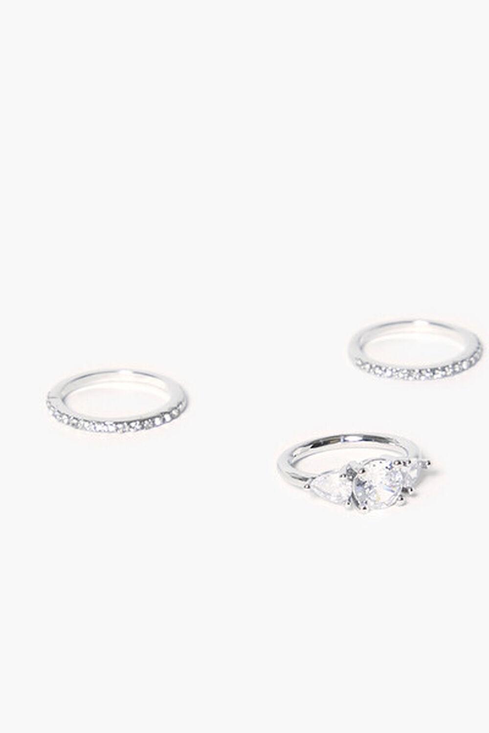 CZ Thin Ring Set | Forever 21 Product Image