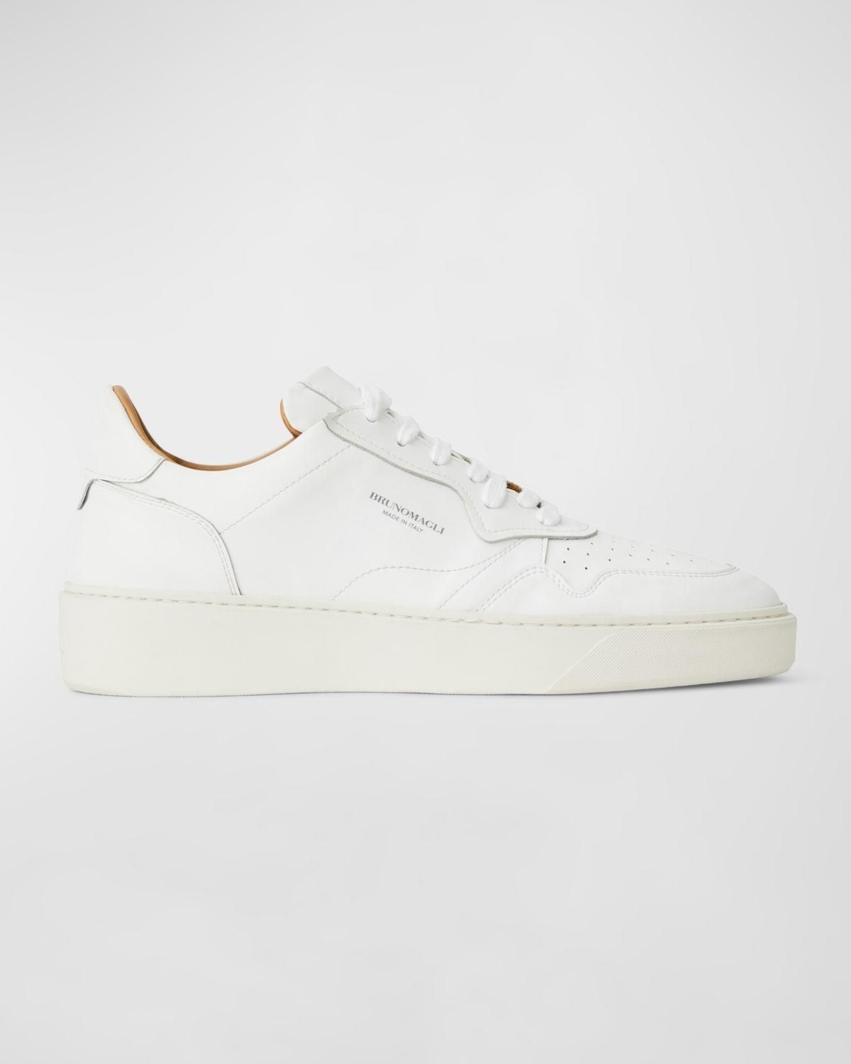 Men's Dezi Leather Low-Top Sneakers Product Image