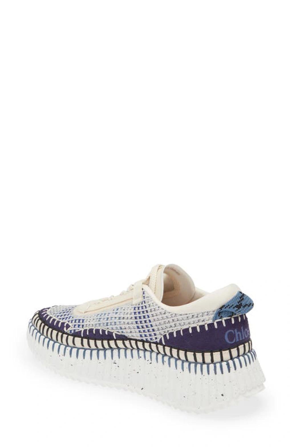 Nama Stitch Walking Sneakers In Cosmic Blue Product Image