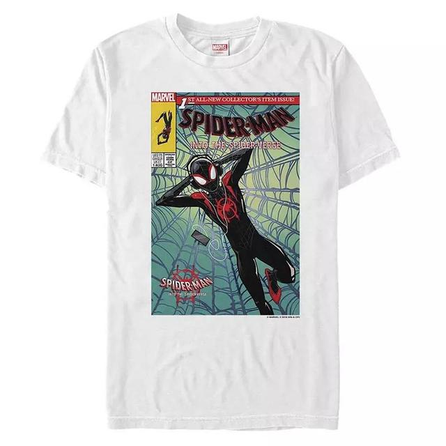 Mens Spider-Verse Ultimate Spider-Man Morales Music Time Tee Product Image