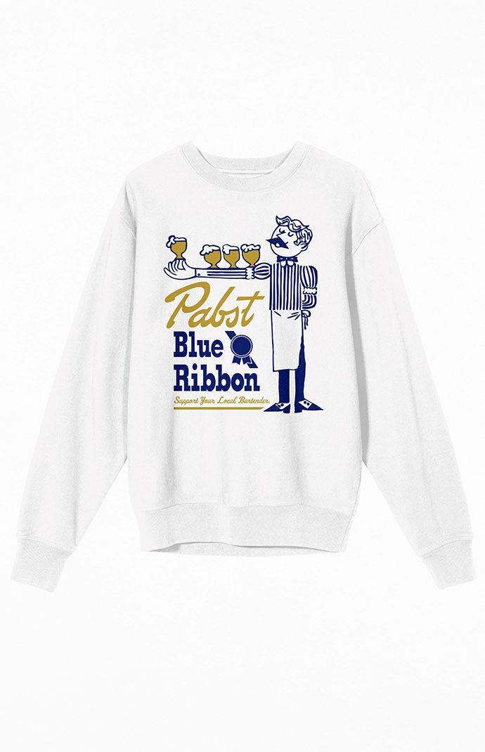 Womens Pabst Blue Ribbon Bartender Sweatshirt product image