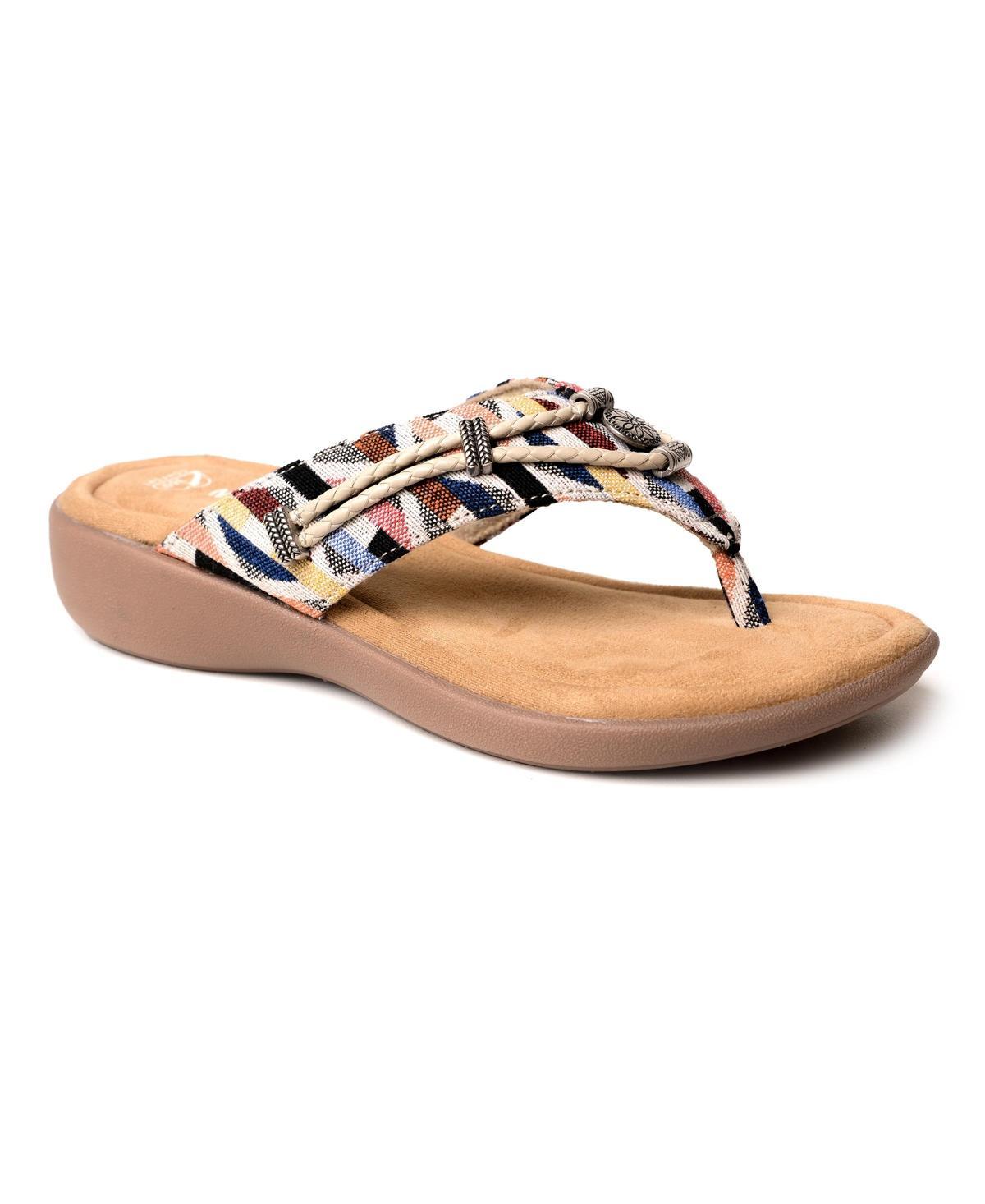 Minnetonka Womens Silverthorne 360 Thong Sandals Product Image