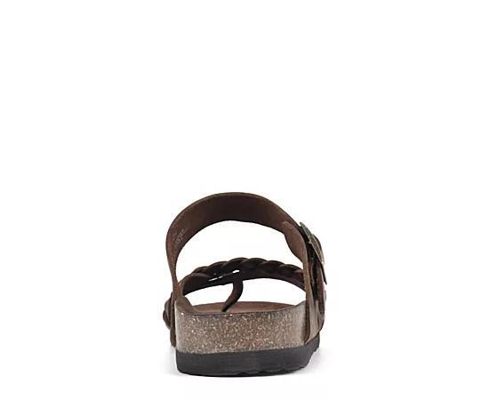 White Mountain Womens Hazy Footbed Sandal Product Image