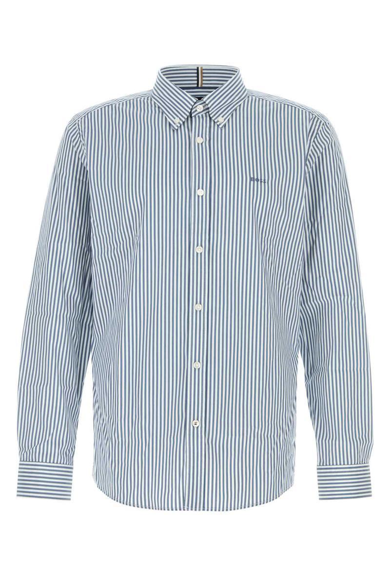 HUGO BOSS Boss Shirts In Stripped Product Image