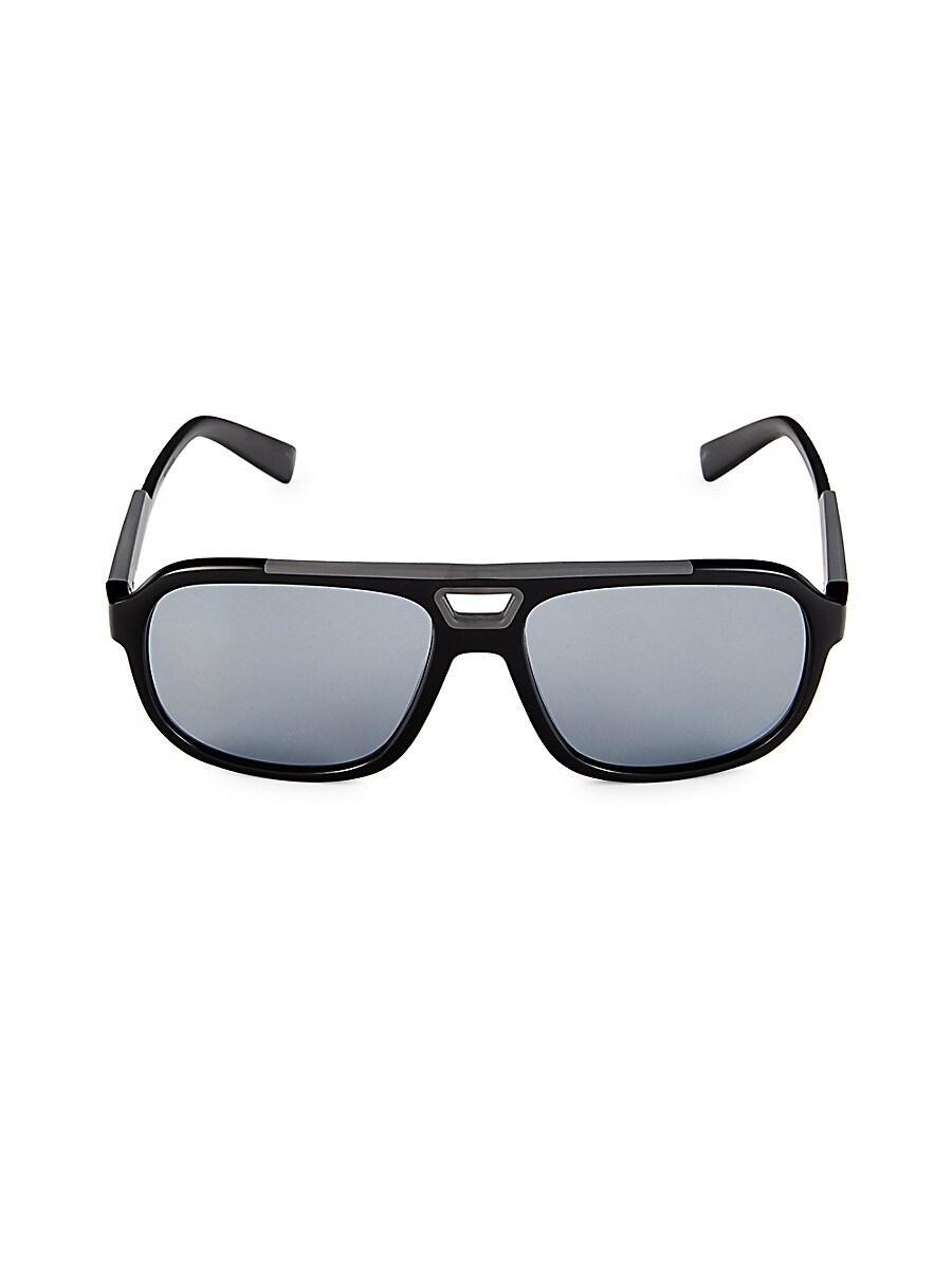 Dolce & Gabbana Men's Dg6179 Polarized Sunglasses, Grey, Large Product Image