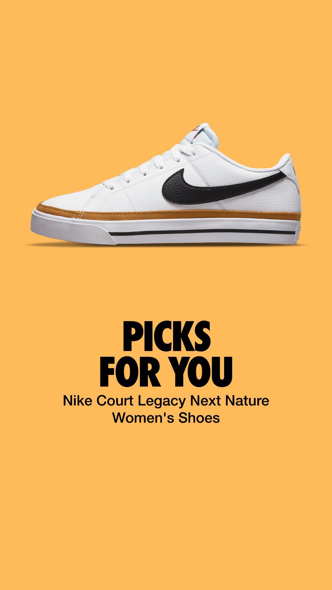 Nike Womens Court Legacy Next Nature Casual Shoes Product Image