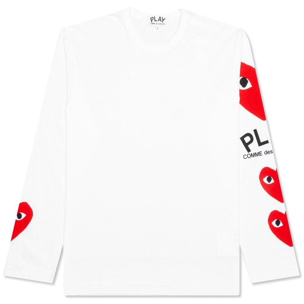 Printed Sleeve L/S - White Male product image