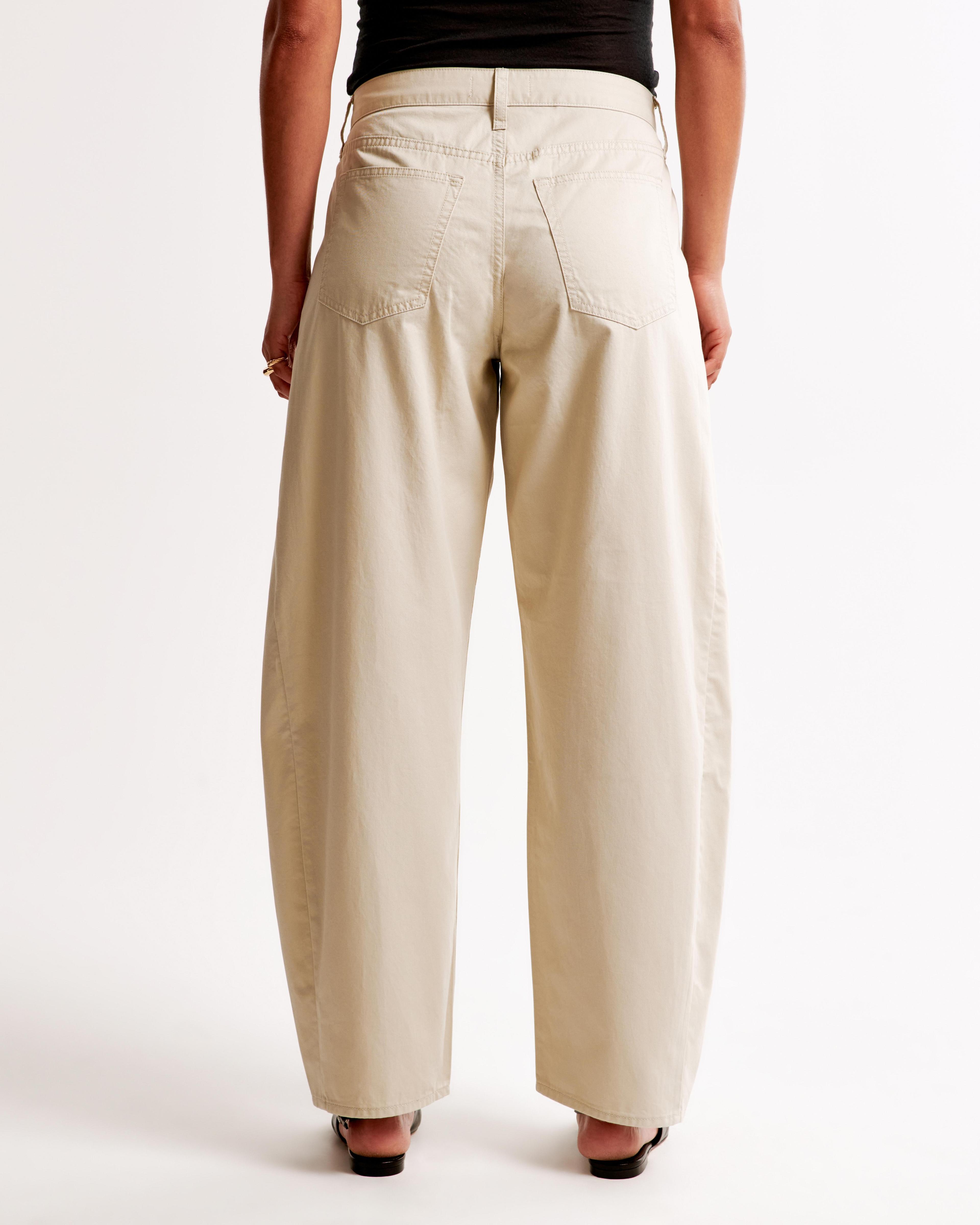 Curve Love Mid Rise Barrel Pant Product Image