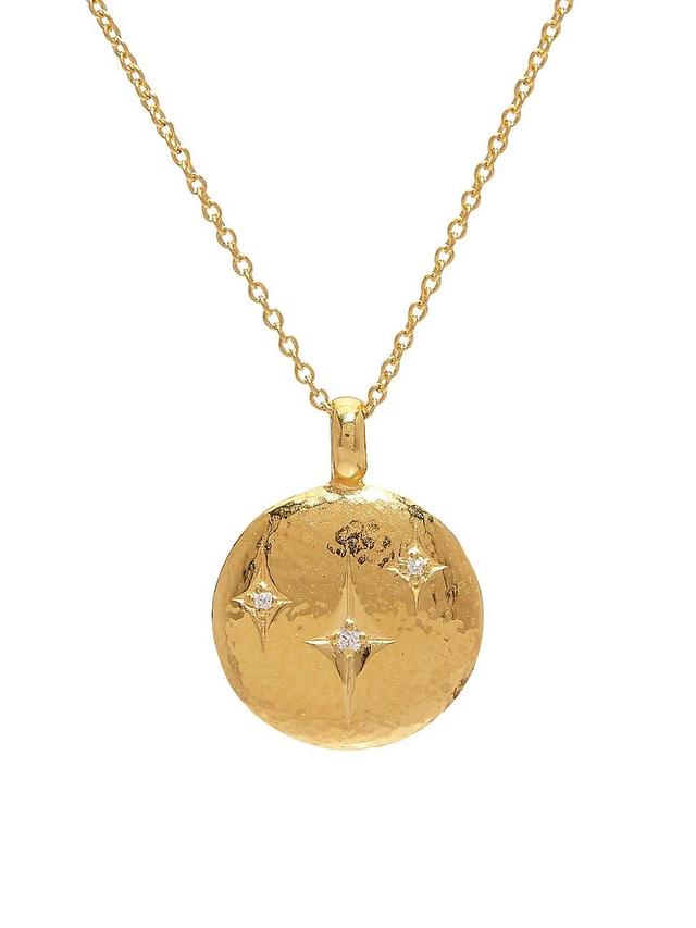 Womens Spell 22K Yellow Gold, 18K Yellow Gold & Diamond Starlight Pendant Necklace Product Image