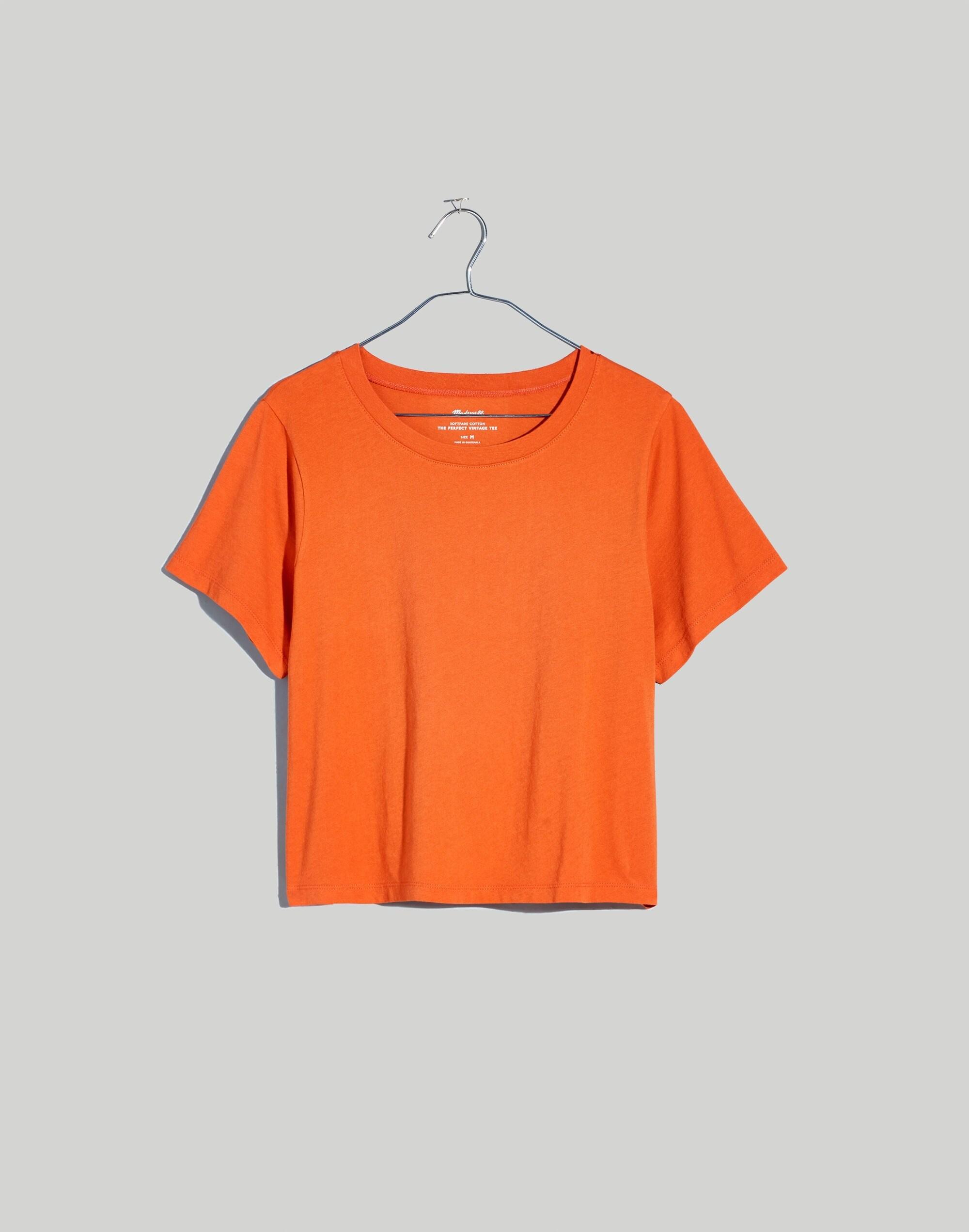 Softfade Cotton Boxy-Crop Tee Product Image