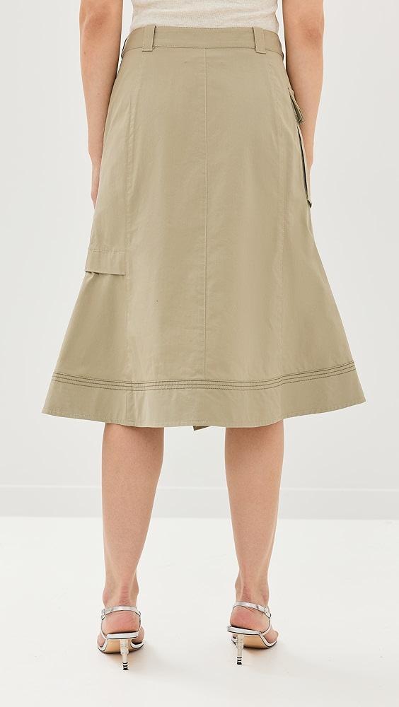 3.1 Phillip Lim Double Layered Utility Cargo Skirt | Shopbop Product Image