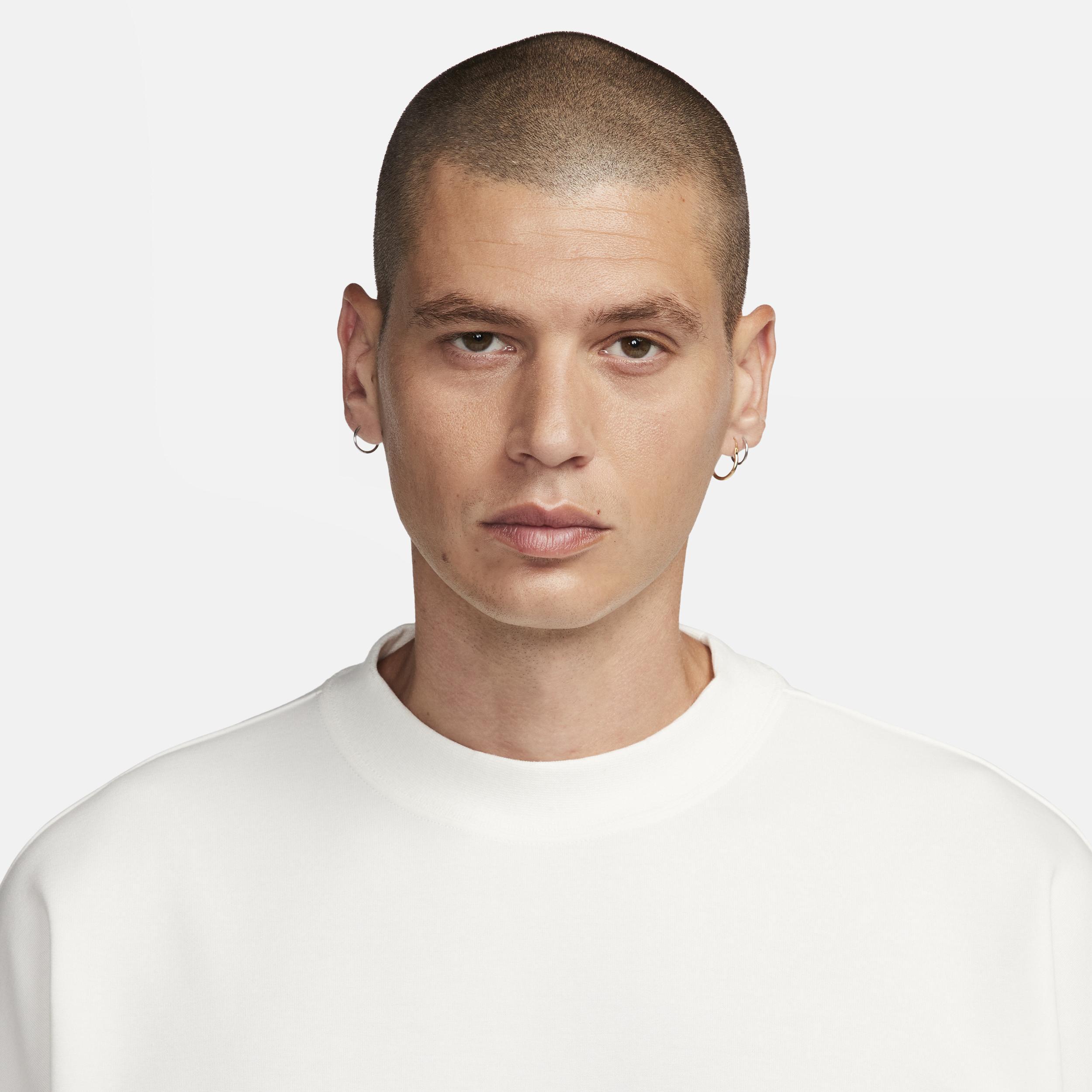 Men's Nike Sportswear Tech Fleece Reimagined Oversized Short-Sleeve Sweatshirt Product Image