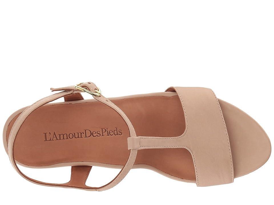 LAmour des Pieds Idelle T-Strap Wedge Sandal Product Image