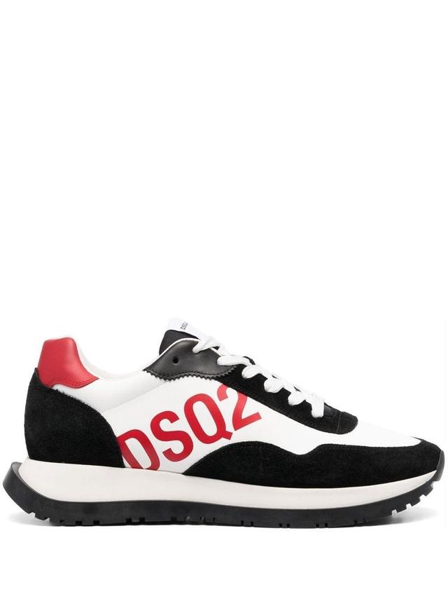 DSQUARED2 Sneakers Mit Logo-print In White Product Image