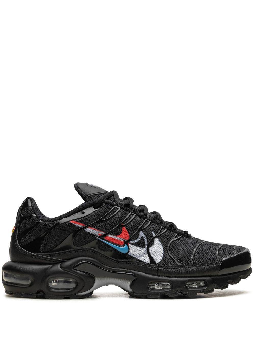 Air Max Plus "multi Swoosh Black/bright Crimson" Sneakers Product Image