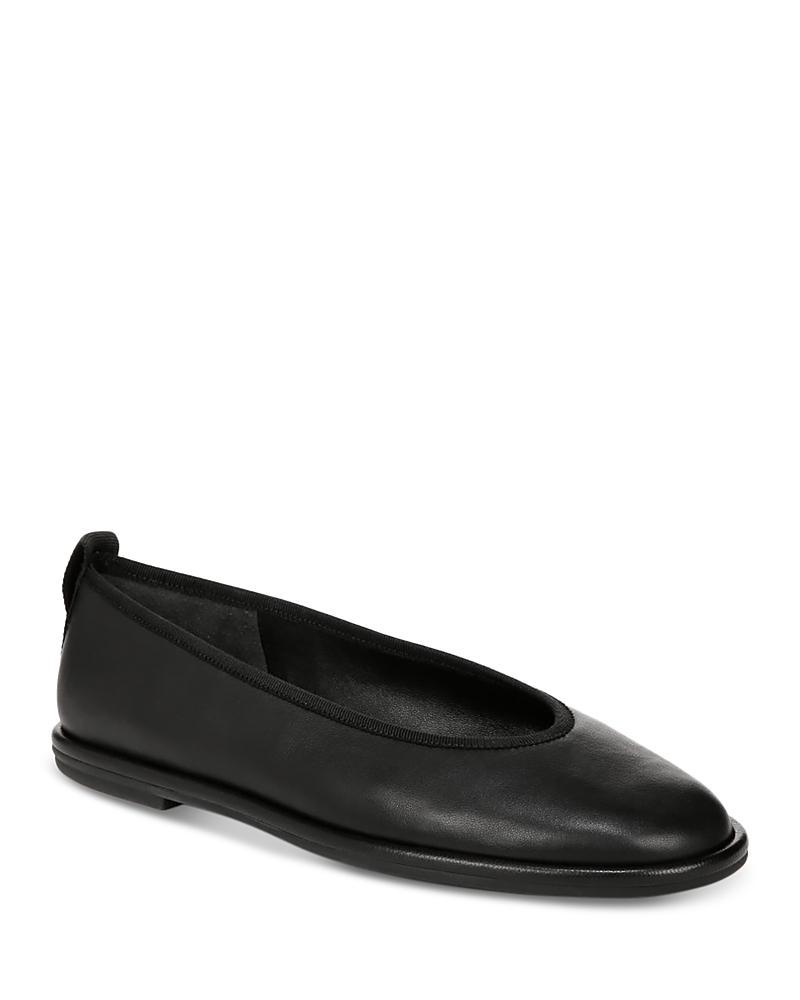 Womens Sofia Leather Skimmer Ballet Flats Product Image