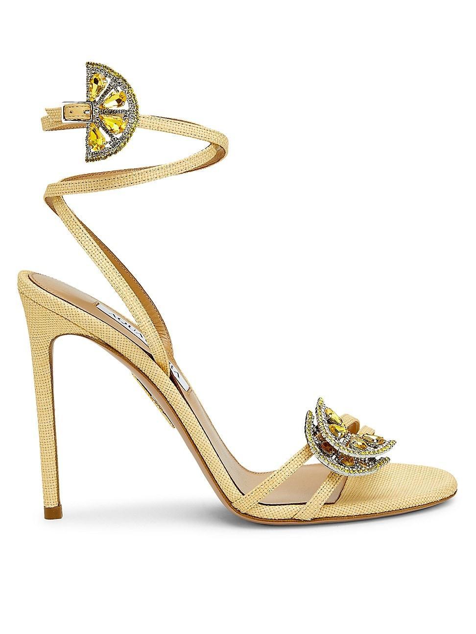 Womens Gin Tonic Crystal-Embellished Sandals product image