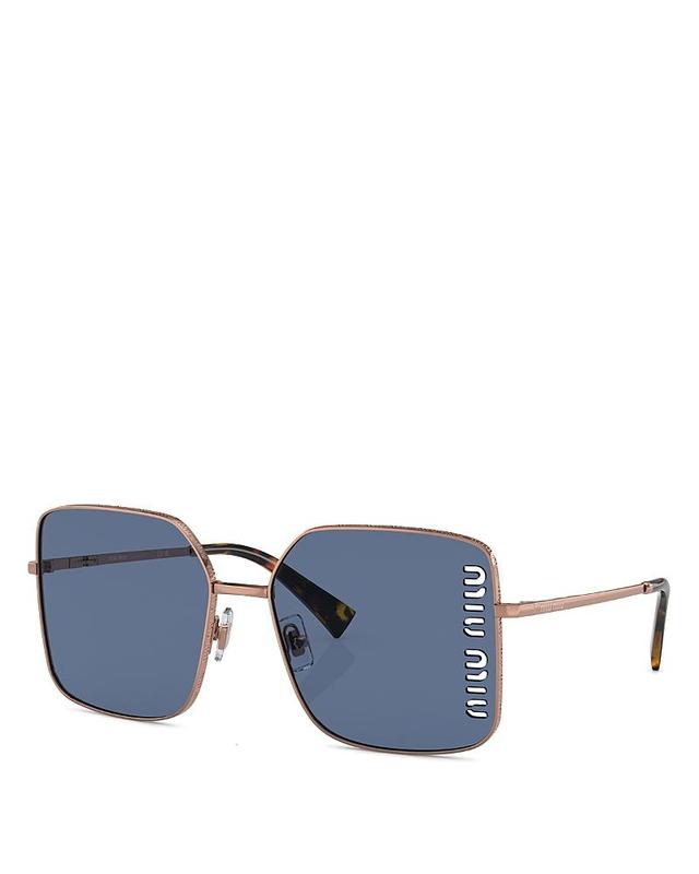 Miu Miu Square Sunglasses, 60mm Product Image