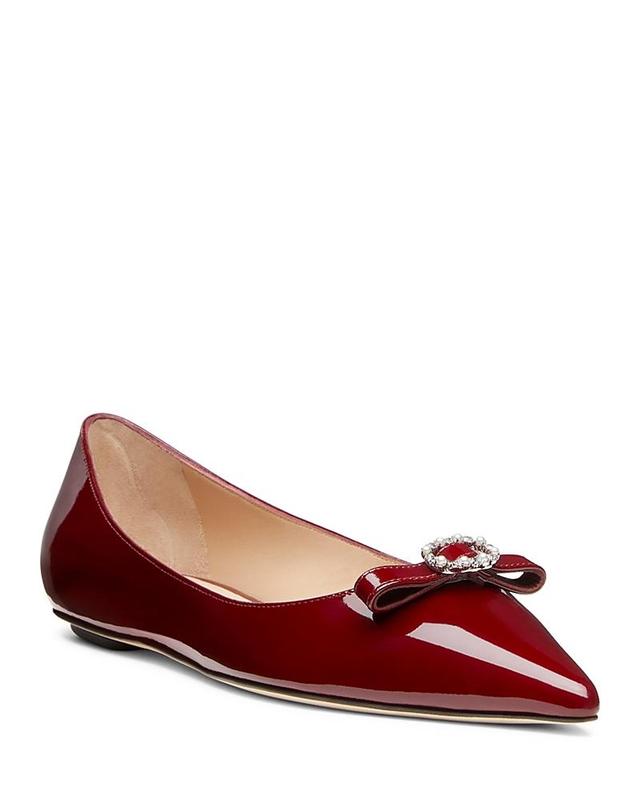 Womens Diana Patent Leather Flats Product Image