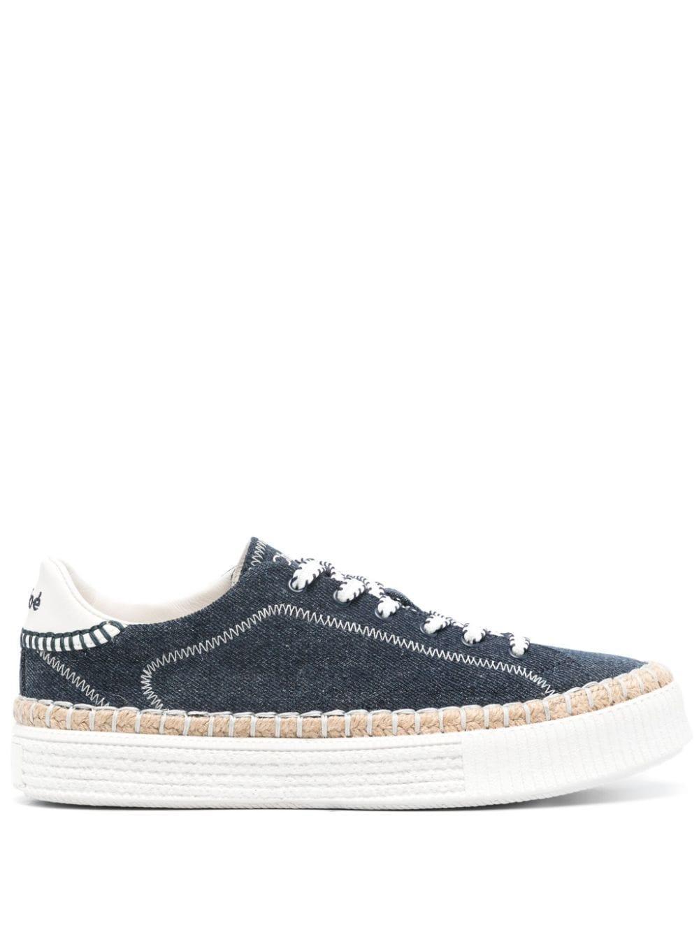 Sneaker Telma In Denim Product Image