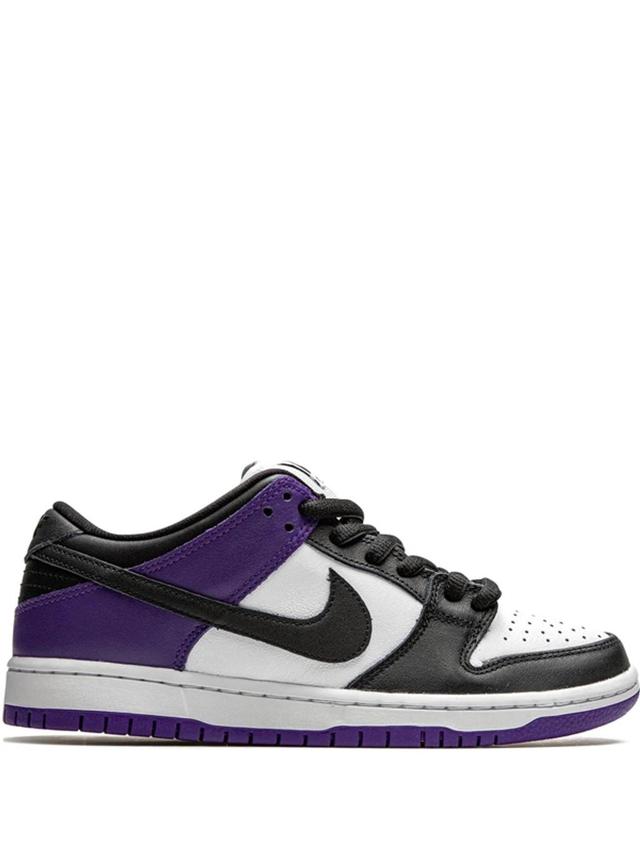 NIKE Sb Dunk Low Sneakers In Purple Product Image